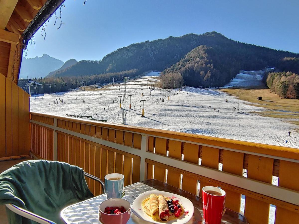 Apartma Soncek, On The Ski Slopes, Balcony, Private Parking Kranjska Gora Eksteriør billede